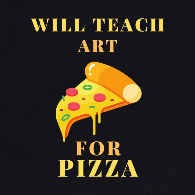 art teacher pizza by SnowballSteps